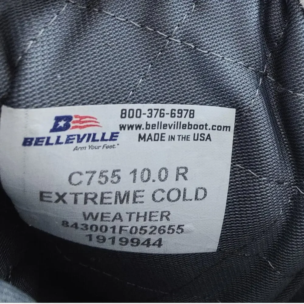Belleville C755 Gore-Tex Extreme Cold Military Boots Coyote 10R USA New